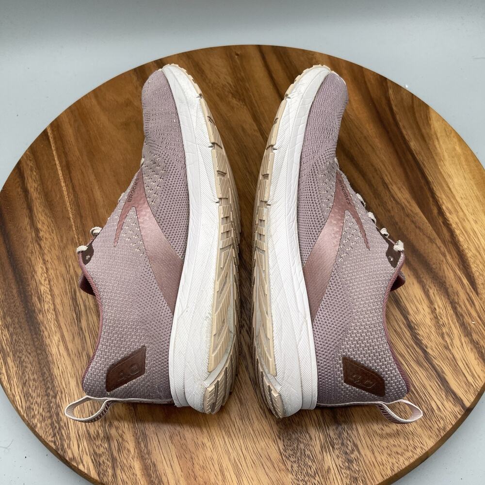 Brooks Revel 4 Shoes Womens Size 9 B Pink Running Comfort Walking Gym Sneakers - Picture 6 of 8